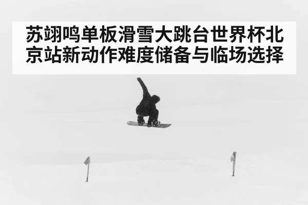 苏翊鸣单板滑雪大跳台世界杯北京站新动作难度储备与临场选择 | kaiyu.com